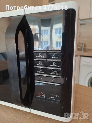 Микровълнова печка Samsung MS23K3513AW, снимка 5 - Микровълнови - 54010176