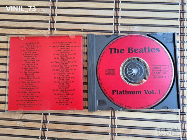 The Beatles Platinum Vol. 1, снимка 2 - CD дискове - 50809583