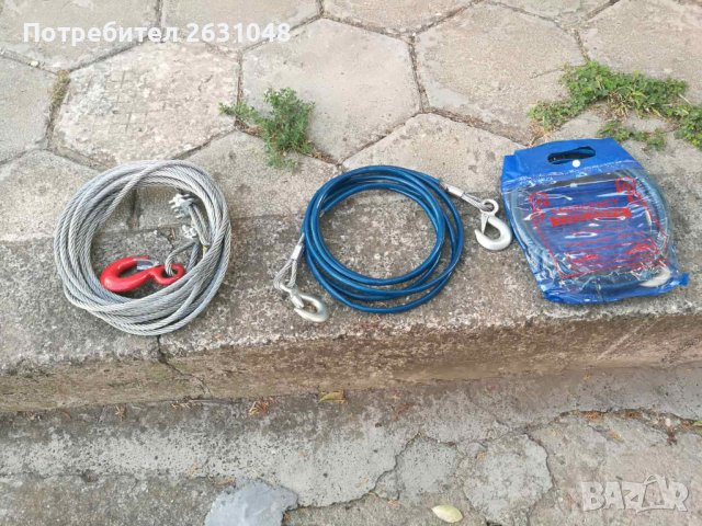 стоманено въже за теглене, снимка 4 - Аксесоари и консумативи - 38032217