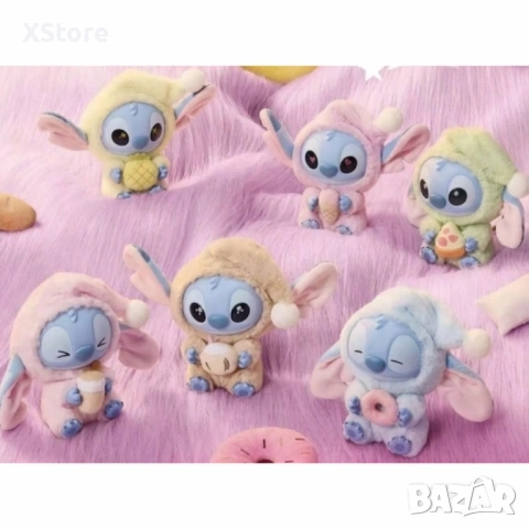 Сладка изненада с Miniso Stitch в пижама – колекционерска фигурка 15 см, снимка 10 - Други - 51458399