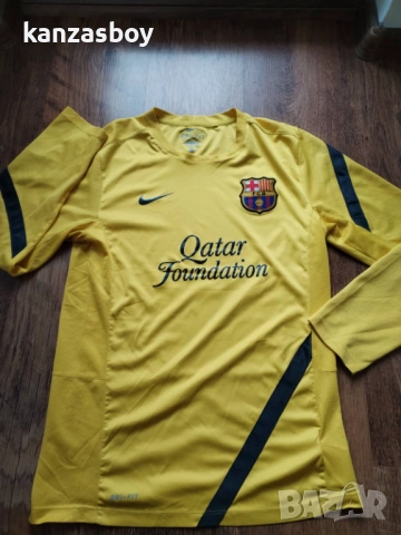 nike Barcelona FC Barca 2011/12 men's - страхотна мъжка блуза S, снимка 4 - Блузи - 53327727