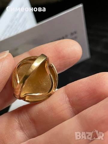 Златен кабала пръстен , снимка 9 - Пръстени - 53312957