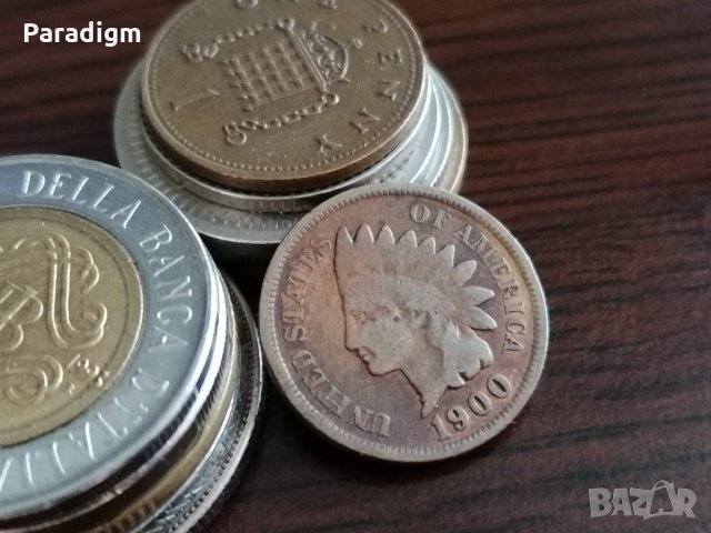 Монета - САЩ - 1 цент | 1900г., снимка 2 - Нумизматика и бонистика - 35287419