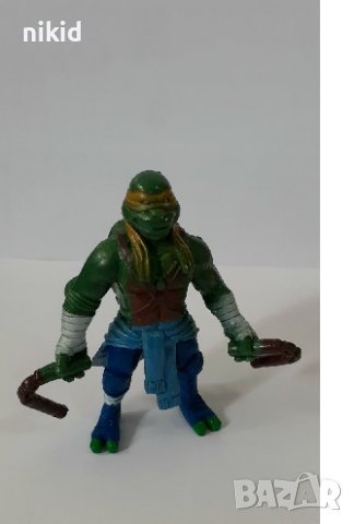 1 бр Костенурките нинджа пластмасова фигурка играчка за игра и украса торта фигурки, снимка 2 - Фигурки - 23569823