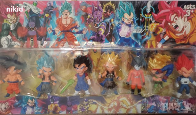 Dragonball Dragon ball 7 бр пластмасови фигурки играчки за игра и украса торта