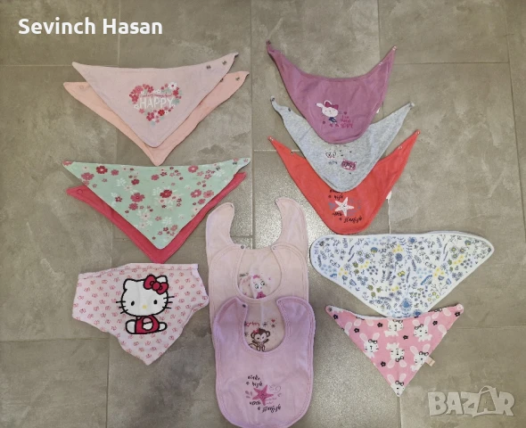 бебешка възглавничка, хавлиена подложка за къпане и лигавници, снимка 7 - Други - 51363736