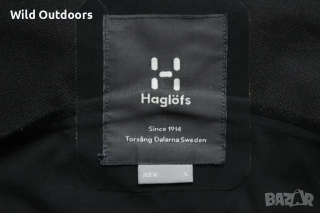 HAGLOFS Skarn Hybrid jacket - мъжко софтшел хибридно яке, размер L, снимка 5 - Спортни дрехи, екипи - 49533848