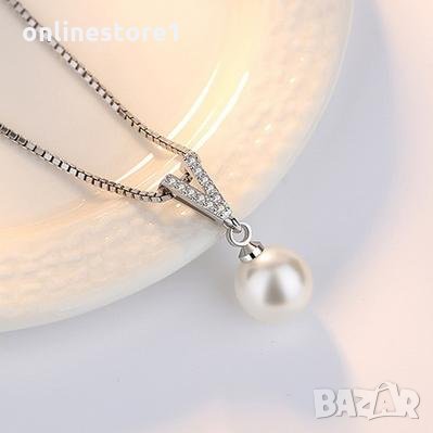 Сребърно колие - Вики Код: K101, снимка 3 - Колиета, медальони, синджири - 30665276