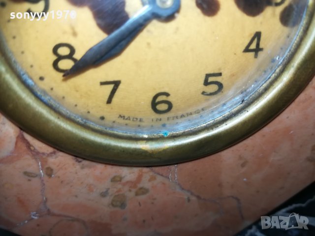 made in france-мраморен часовник 1602211836, снимка 7 - Антикварни и старинни предмети - 31840550