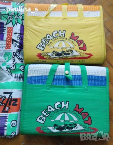 Нов надуваем дюшек и рогозки за плаж , снимка 3 - Надуваеми легла - 36985548