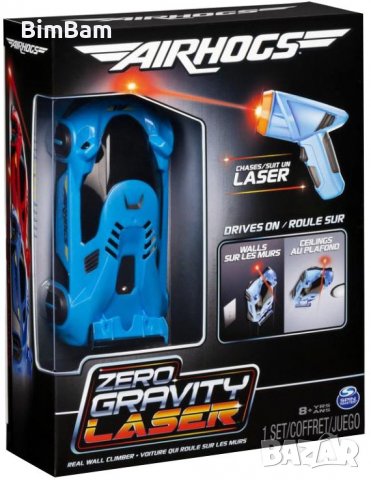 Комплект количка с лазер / Zero Gravity Laser / Airhogs
