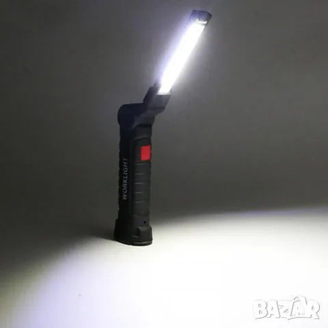 Сгъваема работна лампа с магнит и microUSB, снимка 5 - Аксесоари и консумативи - 55865291