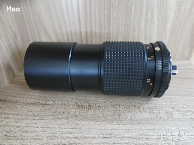 Обектив Mamiya 200mm f4 Sekor E, с филтър Hoya 52mm UV(O), снимка 7 - Обективи и филтри - 55799286