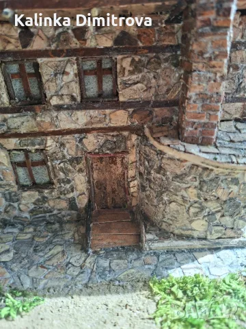 Макет на къща в Родопите-ръчна изработка., снимка 6 - Декорация за дома - 55987719