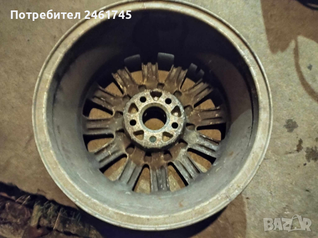 Алуминиева джанта15цола5болтова, снимка 3 - Аксесоари и консумативи - 44798099