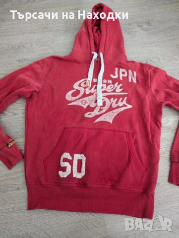 Мъжки суичър Superdry Hooded Sweatshirt Hoodie Hoody Size L Large