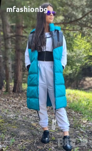 Дамски елеци City Angels Jeans Средна Дължина, снимка 4 - Елеци - 40742489