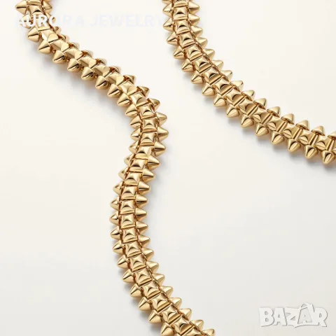 CARTIER Clash de Cartier Gold Flexible Small Model Дамско Колие, снимка 4 - Колиета, медальони, синджири - 56125469