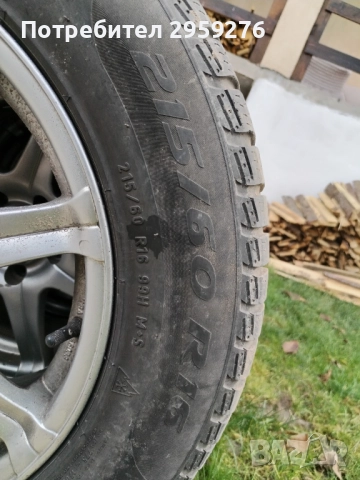 Гуми с джанти  за Мерцедес 215.60.16 ц., снимка 3 - Гуми и джанти - 50153537