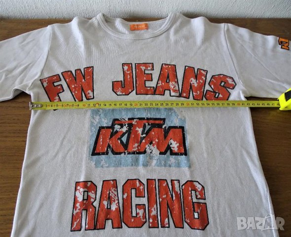 KTM RACING - мъжка блуза размер М, снимка 3 - Блузи - 42678162