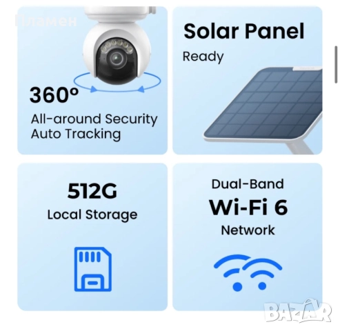 Reolink Altas PT Ultra 8MP 4K, снимка 11 - HD камери - 52025944