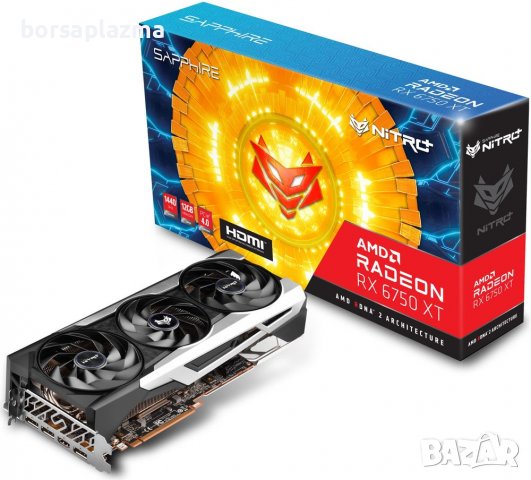 Sapphire Nitro+ Radeon RX 6750 XT Gaming OC 12G, 12288 MB GDDR6, снимка 1 - Видеокарти - 36796728