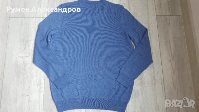 Чисто нов син мъжки пуловер LC WAIKIKI BASIC размер L , снимка 8 - Пуловери - 50422691
