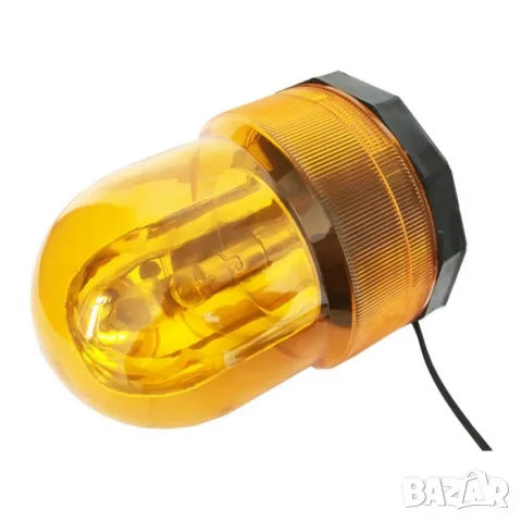 LED сигнална лампа маяк 14cm 12V оранжева, снимка 3 - Аксесоари и консумативи - 55865245