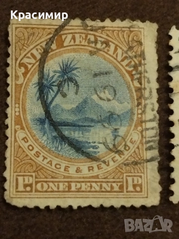 Нова Зеландия 1898 г , снимка 7 - Филателия - 52498577