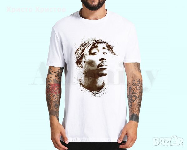  Мъжка тениска Tupac 2pac 6 модела, снимка 4 - Тениски - 28247570