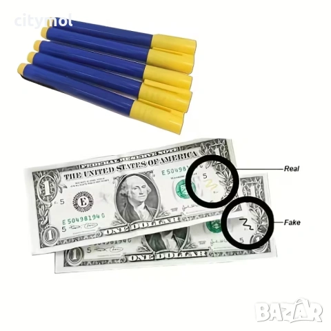 Маркер за проверка на фалшиви банкноти, снимка 2 - Нумизматика и бонистика - 53205406
