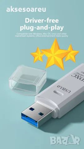 Кард рийдър 2 в 1 USB 3.0 високоскоростен Четец за карти Micro SD USB адаптер TF карта памет за PC , снимка 9 - USB Flash памети - 56257296