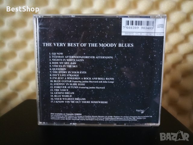 The very best of the Moody Blues, снимка 2 - CD дискове - 30424260