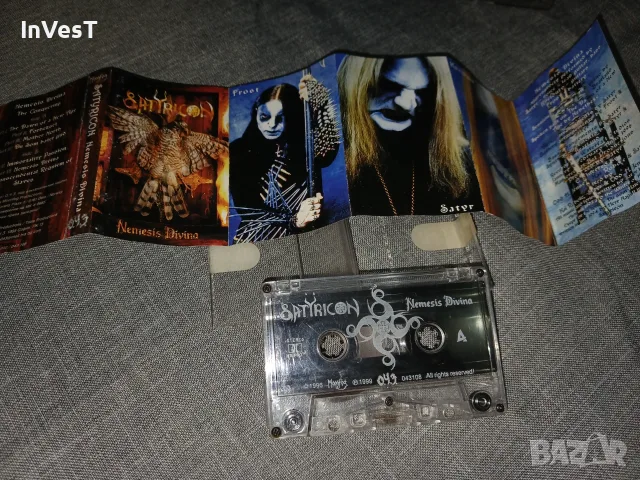 Аудио касета Satyricon - Nemesis Divina, снимка 3 - Аудио касети - 56273064