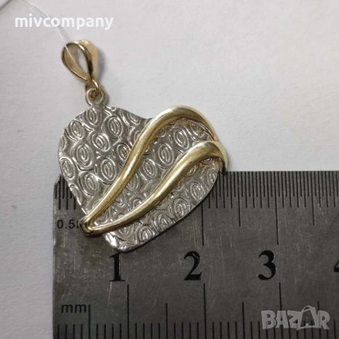 Златна Висулка  3.36гр , снимка 4 - Колиета, медальони, синджири - 50744473