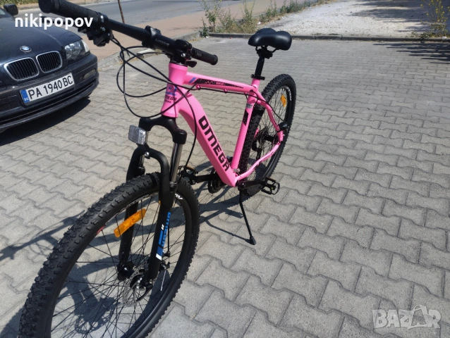 BG Алуминиев велосипед 27.5" ROWAN розов, снимка 7 - Велосипеди - 54261266