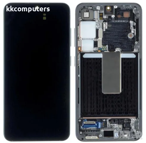 LCD Дисплей за Samsung SM-S916F S23 Plus 5G / GH82-30476A / 30477A / 31123A Тъч скрийн + рамка / Чер