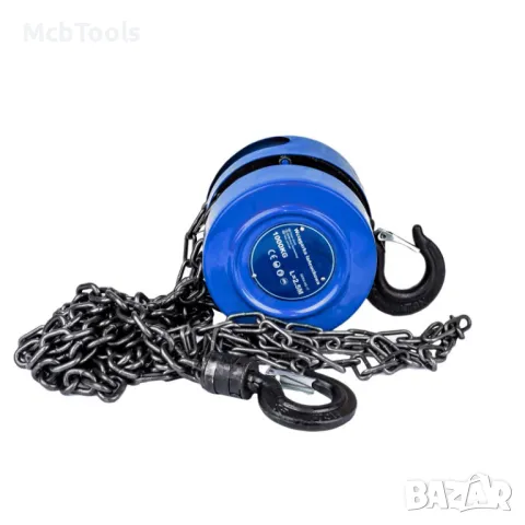 Ръчна верижна лебедка 1000 кг, 2,5 м, снимка 2 - Други инструменти - 48729513