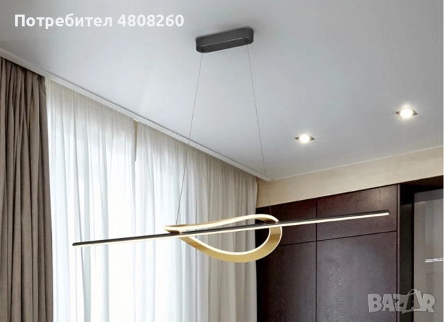     Елегантна дизайнерска LED лампа с модерен силует