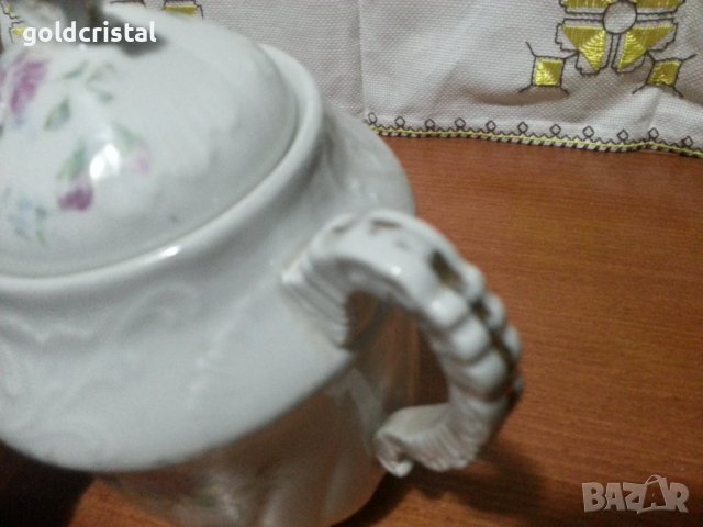 стар порцелан захарница Силезия , снимка 10 - Антикварни и старинни предмети - 44231350