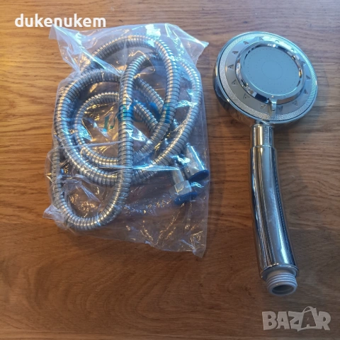 Душ слушалка с маркуч 1.5 м – високо налягане, пестяща вода, 3 режима, снимка 7 - Смесители - 53163612