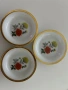 Три броя  винтидж Bavaria порцеланови чинии с позлата , снимка 7