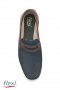 Ликвидация! Мъжки велурени мокасини Сини Нови с етикет летни обувки, снимка 6