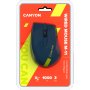 Мишка USB Оптична CANYON CNE-CMS11BY 1000DPI 3btns Морско синьо и лайм Ергономичен дизайн, снимка 5