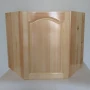 Кухненски ъглов шкаф чам Б64 плътна врата, горен ред 60*60*30 см / 30544-1, снимка 1
