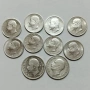 10 стари сребърни монети , снимка 3