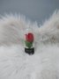  Романтичен подарък! Декоративна мини розичка в стъкленица, снимка 1 - Романтични подаръци - 31567566