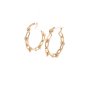 Златни обеци Tiffany i Co 2,48гр. 14кр. проба:585 модел:20309-6, снимка 2