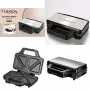 Електрическа скара за сандвичи - Lexical LSM-2519, 1000W, 4 отделения - Гаранция 12 месеца , снимка 1