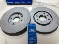 Спирачни дискове ATE за Ситроен Ксантиа и Пежо 406 / CITROEN Xantia, PEUGEOT 406, снимка 2